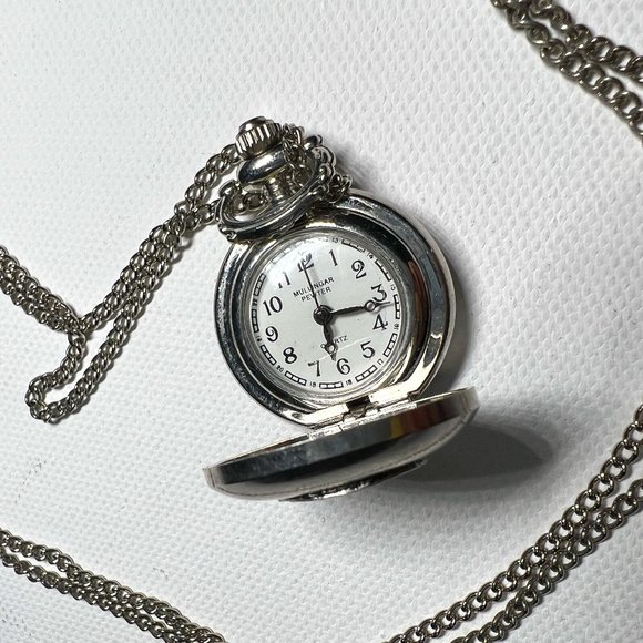 Mullingar Pewter Jewelry Mullingar Pewter Pocket Watch Irish Harp